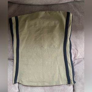 Express Olive Tube Top XS